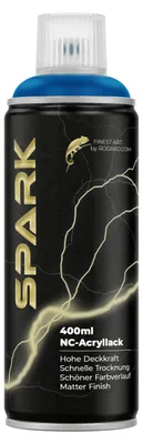 Produktbild von SPARK Sprühdose 400ml – Matte Sprühfarbe - Signalblau
