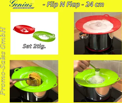 Produktbild von Genius Flip & Flap Set 2-teilig 24 cm