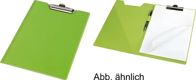 Produktbild von Klemmmappe A5 PVC-Folie leinengeprägt pastellgrün