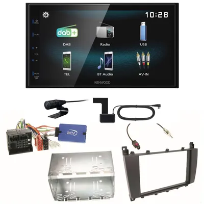 Produktbild von Kenwood DMX-125DAB Bluetooth MP3 USB DAB+ Einbauset für Mercedes G Klasse W463