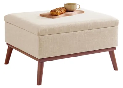 Image de Table basse - Table de rangement - Table avec espace de rangement - Table basse réglable - Plateau de table relevable