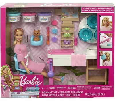 Image de Coffret barbie journee bien etre au spa - mattel - gjr84 - salon de beaute, soin