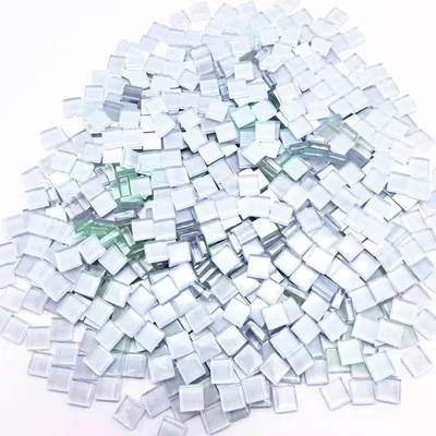 Imagen del producto de Azulejos de mosaico de vidrio - Variedad de colores - 500 gramos