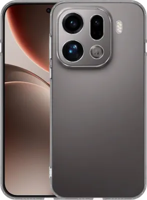 Image de Cazy Coque compatible avec Oppo Find X9 Pro Coque en Silicone – Coque Flexible – Transparent