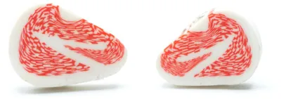 Produktbild von Mini Rindersteak Ohrstecker Stecker Miniblings Ohrringe Steak Rind