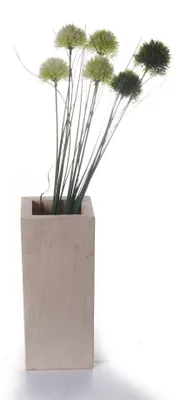 Productafbeelding van Design Sandstenen Vaas Rechthoekig 24 x 10 cm
