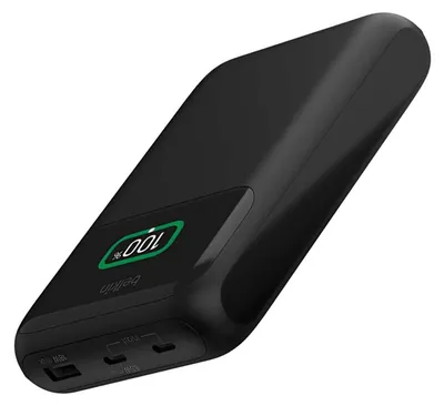Produktbild von Belkin BOOST Charge 3-Port-Lapt. 20.000mAh 65W USB-C/A BPB020btBK