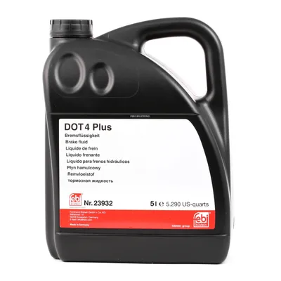 Produktbild von FEBI BILSTEIN 23932 DOT 4 Bremsflüssigkeit Brems Flüssigkeit 5L Brake Fluid