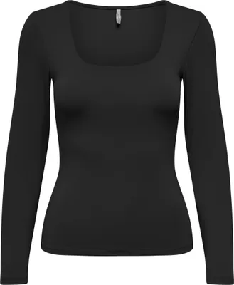 Produktbild von Onlea L/S 2-Way Deep Neck Top JRS Noos
