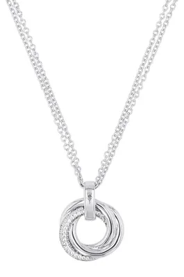 Produktbild von JOOP! Damen Halskette 2040543 Silber 925 mit Anhänger synth. Zirkonia