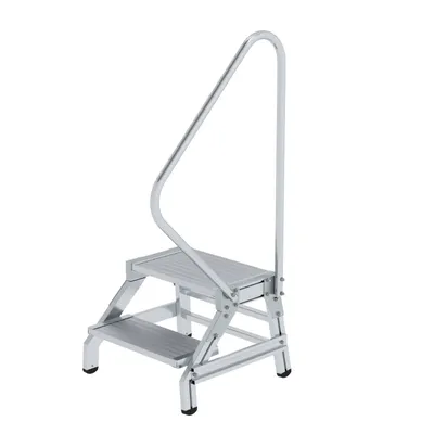 Produktbild von MUNK Aluminium Montagetritt starr mit Handlauf 2 Stufen