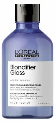 Image de L'Oréal Professionnel Série Expert Blondifier Gloss Shampooing 300 ml