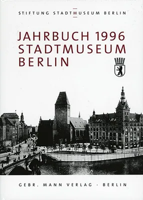 Productafbeelding van Jahrbuch Stadtmuseum Berlin, Bd.2, 1996