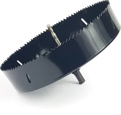 Produktbild von Lochsäge Ø210mm HSS-Bi-Metall Dosenbohrer Bohrkrone Lochkreissäge mit Adapter Bohrtiefe 40mm für Stahl, NE-Metalle, Holz und Holzwerkstoffe usw.. BOHRFUX