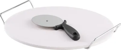 Obrázek produktu pro MagicHome kámen na pečení, na pizzu, s kráječem, tác, 33 cm