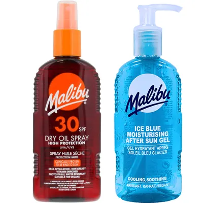 Immagine prodotto di Malibu Bronzing Oil SPF30 200 ml + gel dopo abbronzatura 200ml