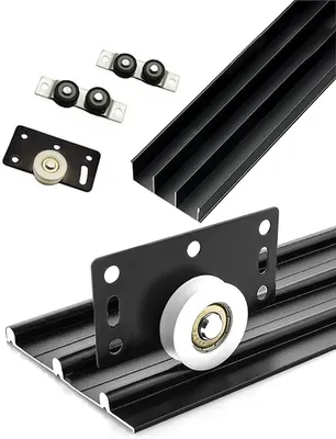 Productafbeelding van Hardwareset voor Schuifdeuren met Verstelbare Rails