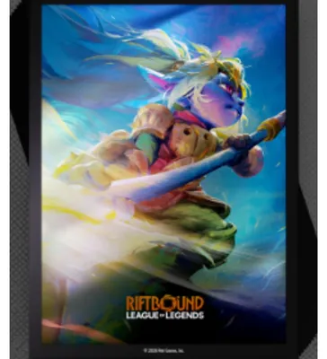 Produktbild von Riftbound Unleashed HüllenPoppy, Keeper of the Hammer