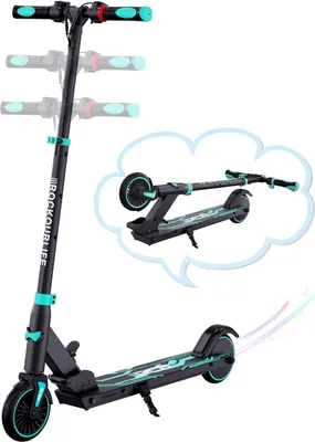 Produktbild von RCB ELEKTROSCOOTER (8-12-16 Jahre) - Faltbarer Elektroroller für Kinder - Max Reichweite 16 KM - Max. 20 KM/H - Geschenk für Kinder und Jugendliche