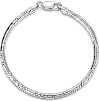 Produktbild von SILBERKETTEN STORE Schlangenkette Armband 3,5mm - 925 Silber, Länge wählbar von 16-25cm - 18cm