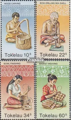 Produktbild von Briefmarken Tokelau 1982 Mi 74-77 (kompl.Ausg.) postfrisch Handwerk