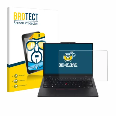 Produktbild von Für Lenovo ThinkPad T14s Gen 6 Schutzfolie BROTECT Displayschutz Display Schutz Folie Klar Transparent