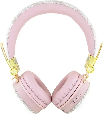 Image de Casque sans fil Guess Metal Logo GUBH704GEMP rose