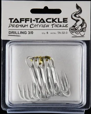 Produktbild von Taffi Tackle Wallerhaken Drillinge Gr. 3/0