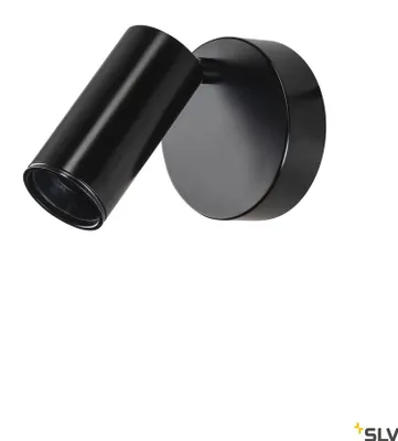 Produktbild von SLV 1002585 FITU E27 Wand- und Deckenaufbauleuchte Schwarz EEK: A++