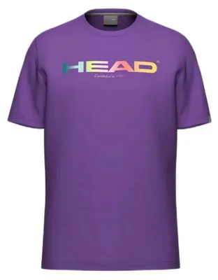 Produktbild von Head Racket Rainbow Kurzarm-t-shirt Lila M Mann Lila M