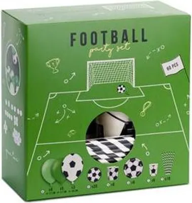 Produktbild von Fußball Partyset Kick it 60-teilig