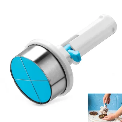Produktbild von Drehbarer Eislöffel und Keksformer, Eis-Sandwich-Maker für hausgemachte Desserts, schnell und sauber, ideal für Zuhause, Bäcker und Dessertliebhaber