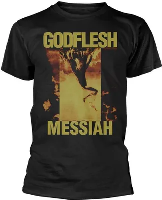 Obrázok produktu pre Godflesh - Tričko "Messiah" pre mužov/dámy Uni PH1324 (S) (Black)