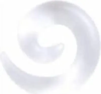 Produktbild von Ohr Dehnung Spirale Expander Acryl UV Transparent - 1807.Weiss.2mm