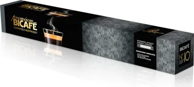Obrázok produktu pre BICAFE Premium Ristretto – kapsule do kávovaru Nespresso – 10 kusov