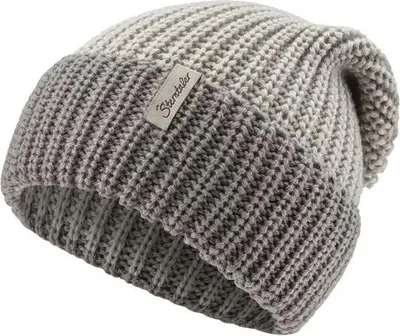 Produktbild von Sterntaler Strickmütze Umschlag, silber meliert, Gr. 53