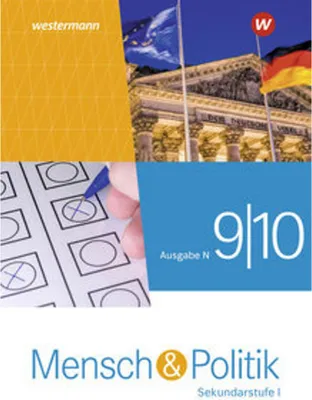 Immagine prodotto di Mensch und Politik SI 9 / 10. Schulbuch. Ausgabe N 2021
