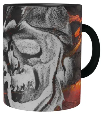 Image de Tasse à café en céramique - 330 ml - Noire