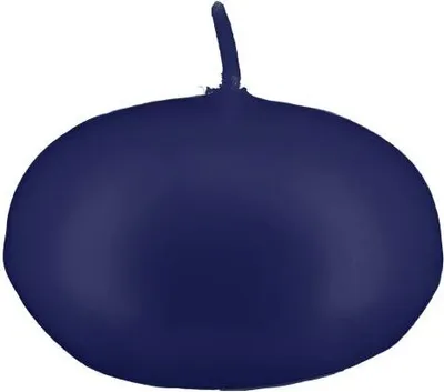 Produktbild von Schwimmkerzen Dunkelblau Ø 60 x 24 mm, 20 Stück