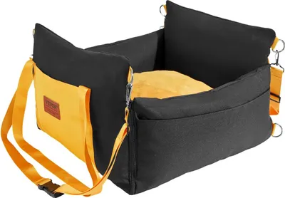 Produktbild von Hundesitzerhöhung Autositz für kleine Hunde bis zu 25 lbs Schwarz