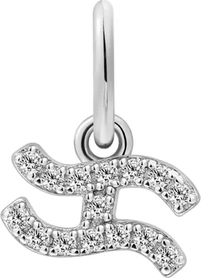 Produktbild von XENOX Charm-Anhänger Sternzeichen WASSERMANN silber XS10470W