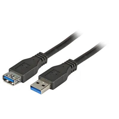 Immagine prodotto di EFB K5237.3 EFB USB3.0 Verlängerungskabel A-A,St-Bu,3,0m,schwarz,Premium
