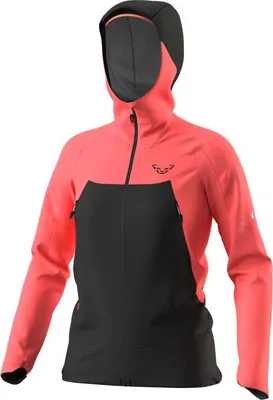 Produktbild von Dynafit Transalper Gore-Tex Jacke Regenjacke Damen rotpink dunkelgrau L