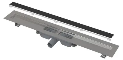 Produktbild von Alcadrain Duschrinnen - Duschrinne Marble Low 950 mm, mit Fliesenmulde, Edelstahl APZ115-950