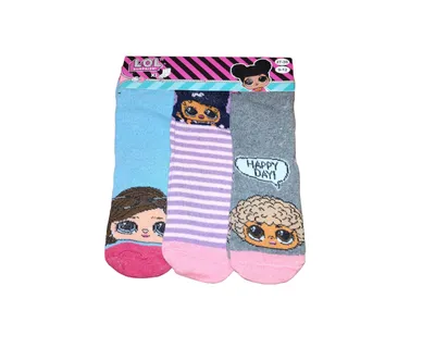 Produktbild von L.O.L. Surprise! Socken - 3 Paare (Mädchen) - Größe 23/26