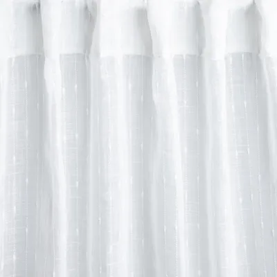 Obrázek produktu pro HOMLA NISA voálová záclona s reliéfním vzorem bílá 140X250CM