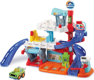 Image de VTech Tut Tut Speedy Flitzer - Parking Garage, Jeu de construction (multicolore)