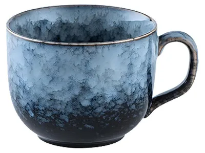 Produktbild von XXL Kaffeetasse 450ml Steingut Keramik mit Henkel für Kaffee & Tee