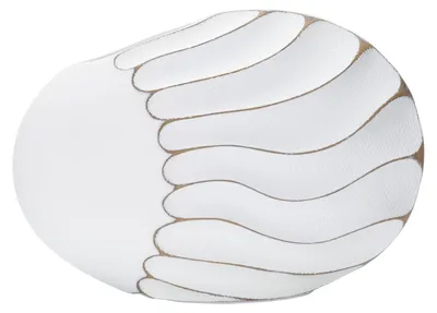 Obrázok produktu pre Mauro Ferretti Váza Lines 34x11,5x24,5 cm biela umytá