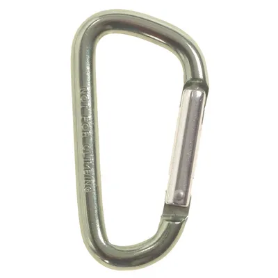 Produktbild von Karabinerhaken oliv, 7 mm x 7 cm